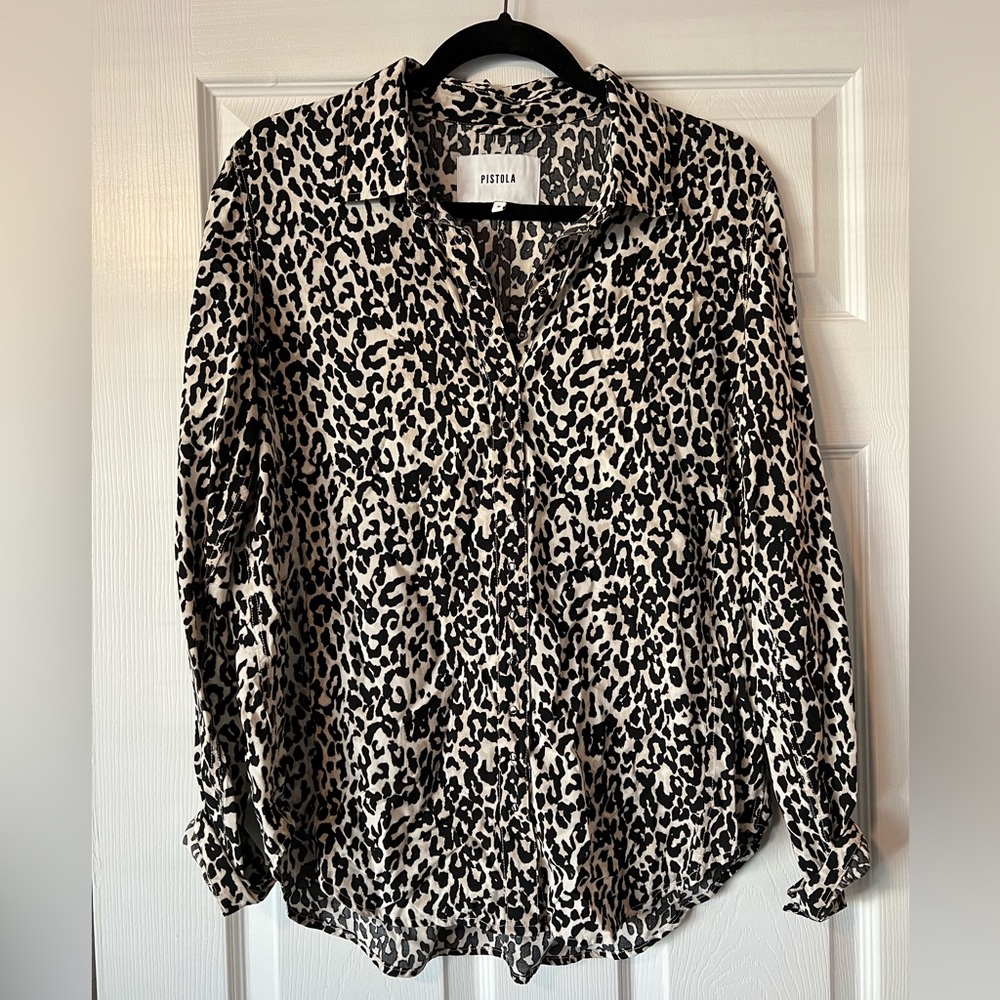 Pistola button up collard shirt